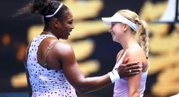 Серена Уильямс выбила Потапову из Australian Open