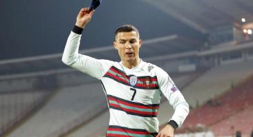 Роналду останется капитаном сборной Португалии после инцидента в матче с Сербией