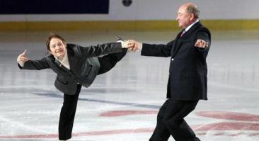 Алексей Мишин трогательно поздравил Москвину с юбилеем