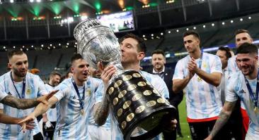 Лионель Месси выиграл первый трофей со сборной Аргентиной