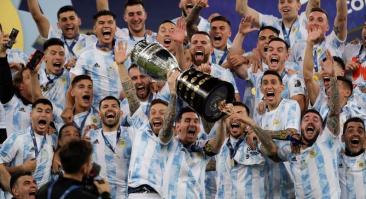 Видеообзор победы сборной Аргентины с Месси над Бразилией в Кубке Америки