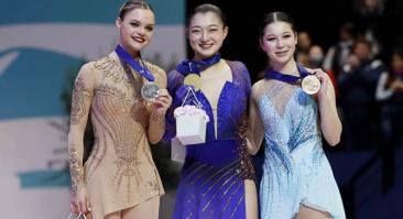 Олимпийская чемпионка из Украины Баюл восхитилась пьедесталом ЧМ без России
